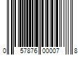 Barcode Image for UPC code 057876000078