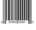 Barcode Image for UPC code 057940000010