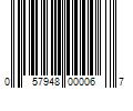 Barcode Image for UPC code 057948000067