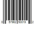 Barcode Image for UPC code 057962500192