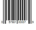 Barcode Image for UPC code 057981000079