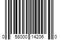 Barcode Image for UPC code 058000142060