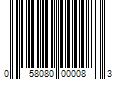 Barcode Image for UPC code 058080000083