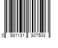 Barcode Image for UPC code 05811318075025