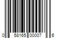 Barcode Image for UPC code 058165000076