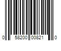 Barcode Image for UPC code 058200008210