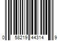 Barcode Image for UPC code 058219443149