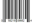 Barcode Image for UPC code 058219896624