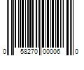 Barcode Image for UPC code 058270000060