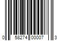 Barcode Image for UPC code 058274000073