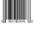 Barcode Image for UPC code 058313000088