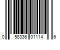 Barcode Image for UPC code 058336011146