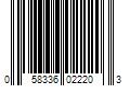 Barcode Image for UPC code 058336022203