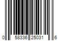 Barcode Image for UPC code 058336250316