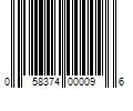 Barcode Image for UPC code 058374000096