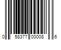 Barcode Image for UPC code 058377000086