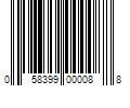 Barcode Image for UPC code 058399000088