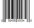 Barcode Image for UPC code 058435000348