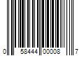 Barcode Image for UPC code 058444000087