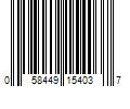 Barcode Image for UPC code 058449154037