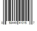 Barcode Image for UPC code 058449410157