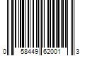 Barcode Image for UPC code 058449620013