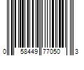 Barcode Image for UPC code 058449770503