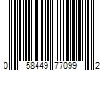 Barcode Image for UPC code 058449770992