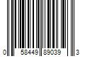 Barcode Image for UPC code 058449890393