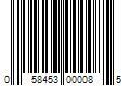 Barcode Image for UPC code 058453000085