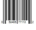 Barcode Image for UPC code 058465771102