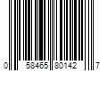 Barcode Image for UPC code 058465801427