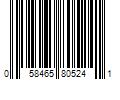 Barcode Image for UPC code 058465805241