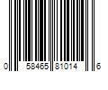 Barcode Image for UPC code 058465810146