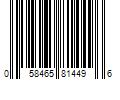 Barcode Image for UPC code 058465814496