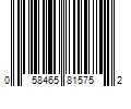 Barcode Image for UPC code 058465815752