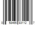 Barcode Image for UPC code 058465831127