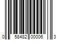 Barcode Image for UPC code 058482000063