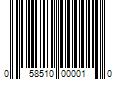 Barcode Image for UPC code 058510000010