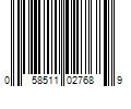 Barcode Image for UPC code 058511027689