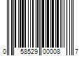 Barcode Image for UPC code 058529000087