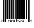 Barcode Image for UPC code 058568000055