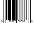 Barcode Image for UPC code 058587000098