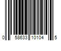 Barcode Image for UPC code 058633101045