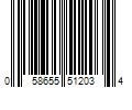 Barcode Image for UPC code 058655512034