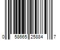 Barcode Image for UPC code 058665258847