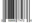 Barcode Image for UPC code 058665774736