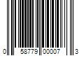 Barcode Image for UPC code 058779000073