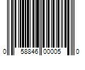 Barcode Image for UPC code 058846000050