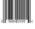 Barcode Image for UPC code 058859000054